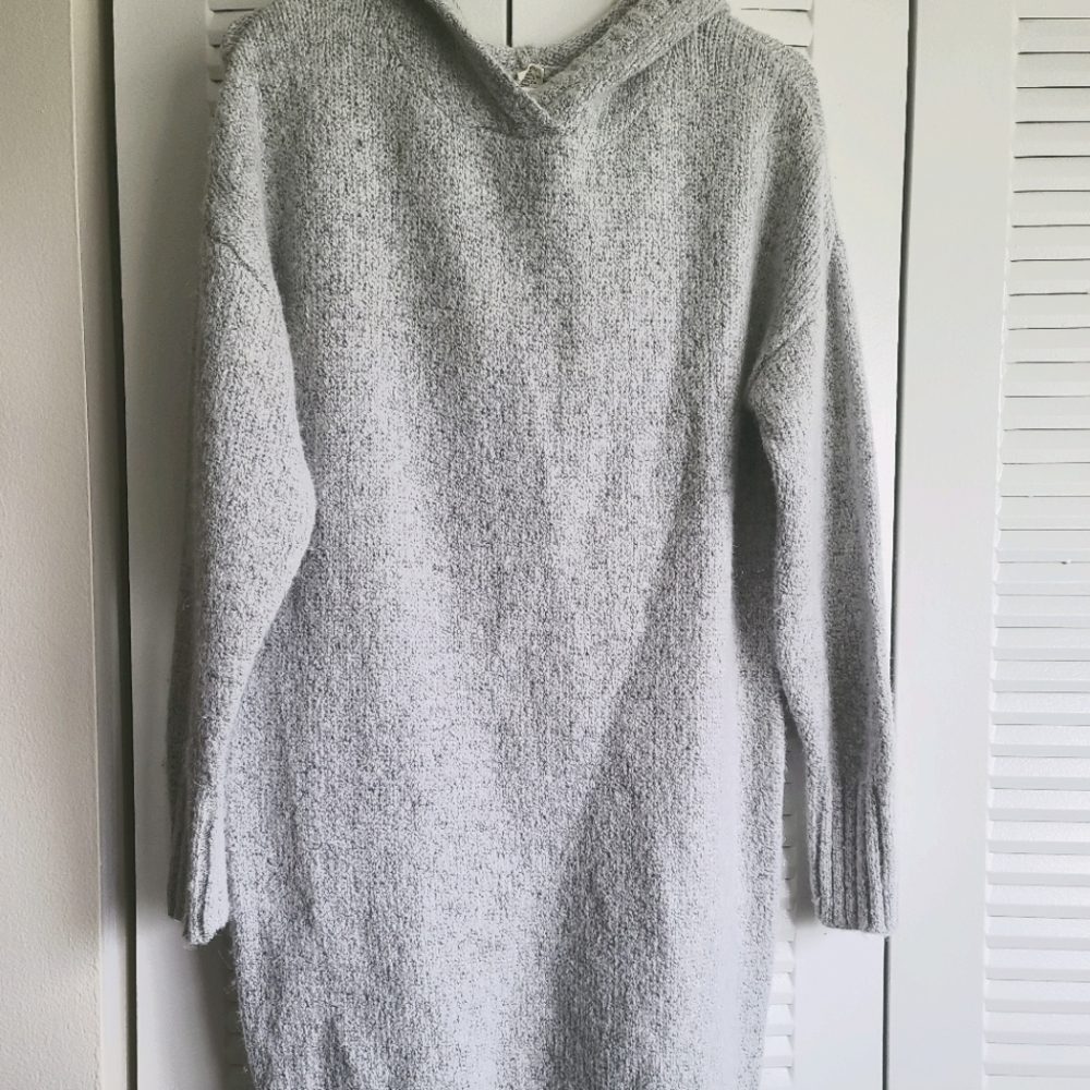 Grey SOFT Sweater Dress
